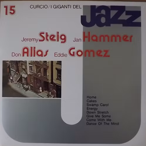 JEREMY STEIG/JAN HAMMER/DON ALIAS/EDDIE GOMEZ I Giganti Del Jazz Vol. 15 (Curcio - Italy original) (EX) LP
