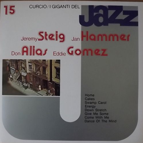 JEREMY STEIG/JAN HAMMER/DON ALIAS/EDDIE GOMEZ I Giganti Del Jazz Vol. 15 (Curcio - Italy original) (EX) LP