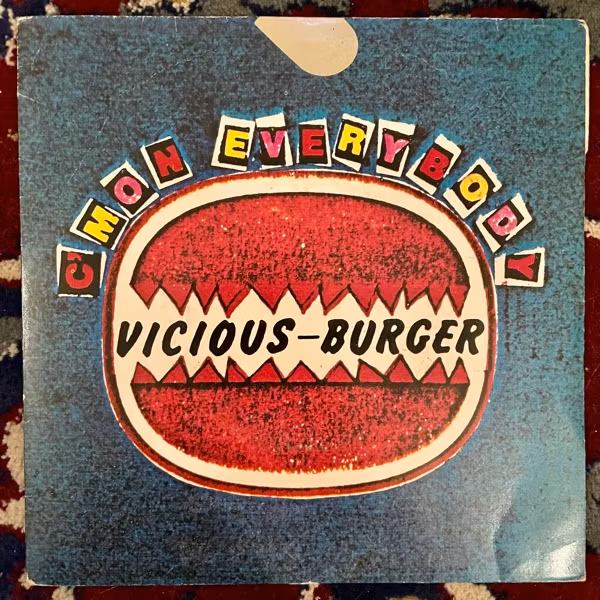 SEX PISTOLS C'Mon Everybody (Virgin - UK original) (VG/VG+) 7"
