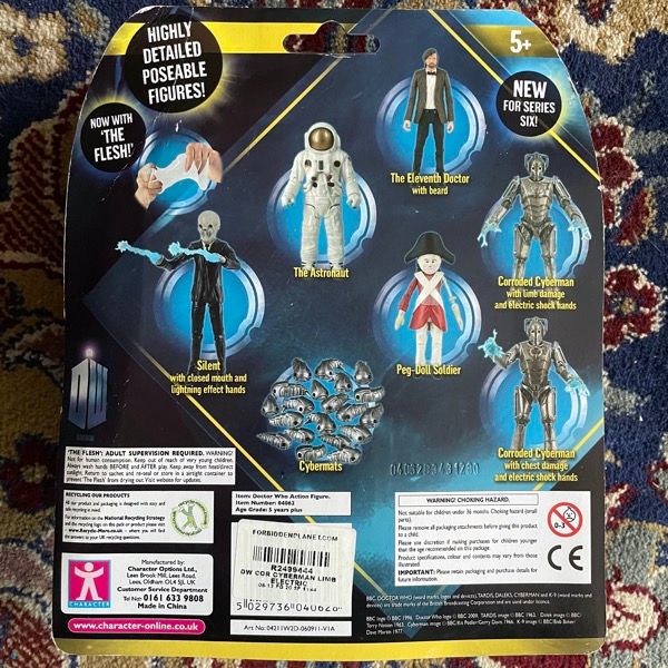 DOCTOR WHO Corroded Cyberman Figure