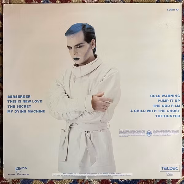 GARY NUMAN Berserker (Teldec - Germany original) (VG+) LP