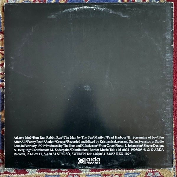 NUTS, the Screaming Of Joy (Arda - Sweden 2nd press) (VG/EX) LP