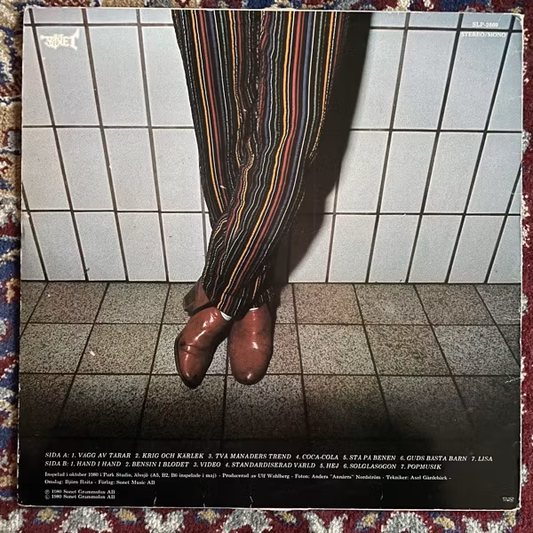 DOCENT DÖD Docent Död (Sonet - Sweden original) (VG) LP