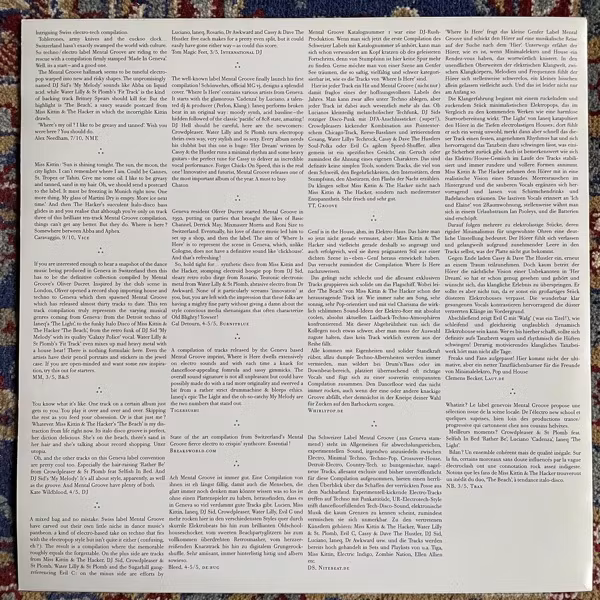 MISS KITTIN & THE HACKER The Beach (Mental Groove - Switzerland original) (EX) 12"