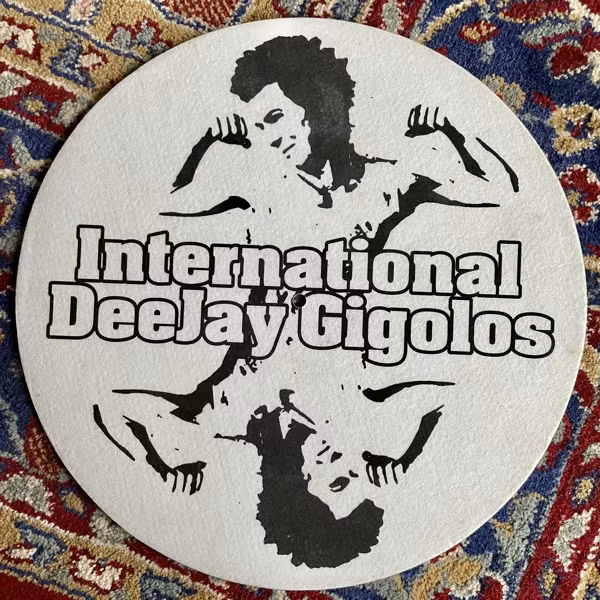 INTERNATIONAL DEEJAY GIGOLO RECORDS Sid Vicious Logo (VG+/VG) 2xSLIPMAT