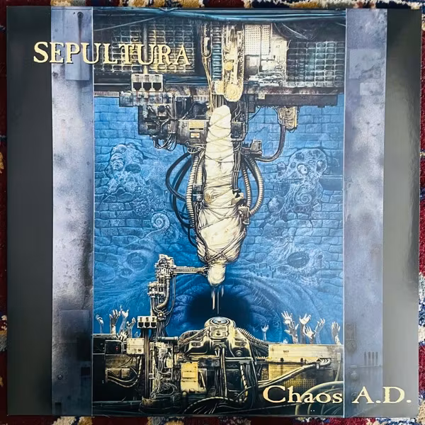 SEPULTURA Chaos A.D. (Roadrunner - Germany reissue) (NM/EX) LP