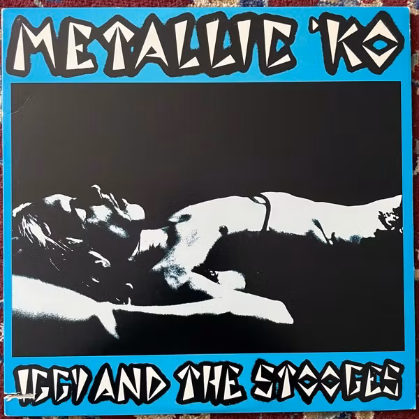 IGGY AND THE STOOGES Metallic 'KO (Visa - USA 2nd press) (VG+/EX) LP