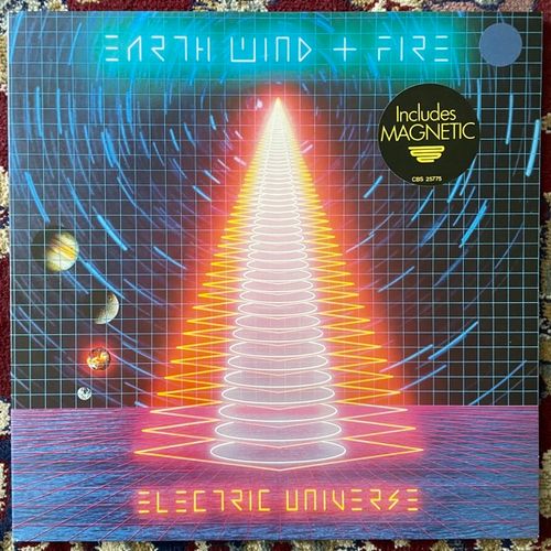 EARTH, WIND & FIRE Electric Universe (CBS - Europe original) (EX/VG+) LP