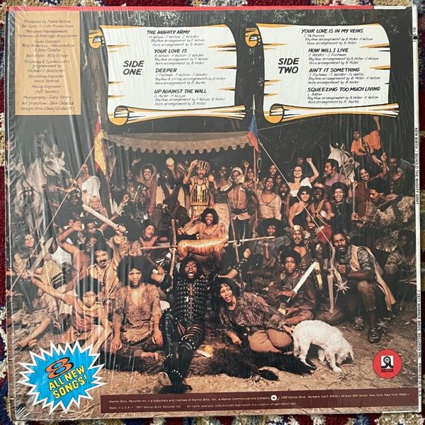 NEW BIRTH Featuring LESLIE WILSON Behold The Mighty Army (Warner - USA original) (EX/VG+) LP