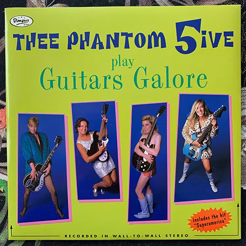 THEE PHANTOM 5IVE Guitars Galore (Dionysus - USA original) (EX/VG+) 7"