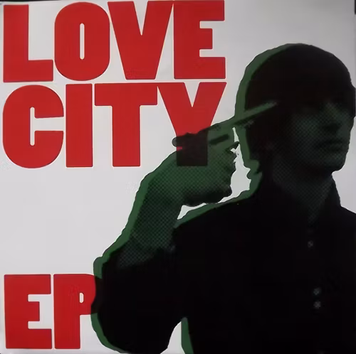 LOVE CITY Love City EP (Yellow vinyl) (Certified PR - USA original) (EX) 7"+CD