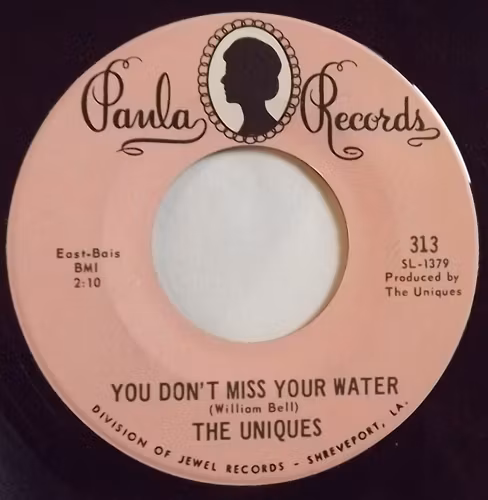 UNIQUES, the How Lucky (Can One Man Be) (Paula - USA original) (EX) 7"