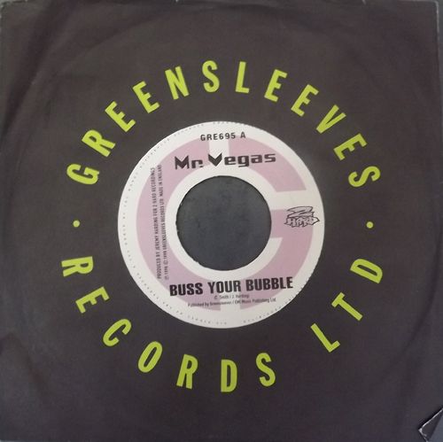 MR. VEGAS/KURUPP Split (Greensleeves - UK original) (VG+/EX) 7"