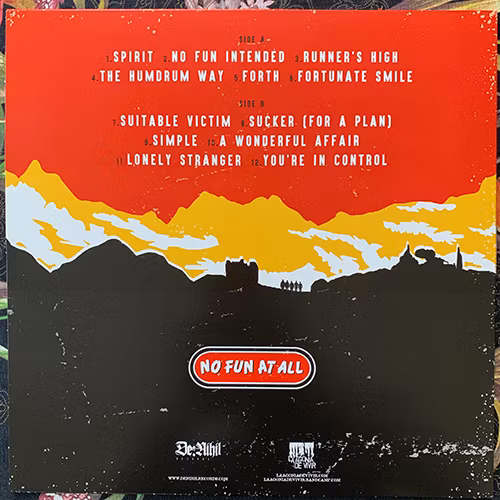 NO FUN AT ALL Grit (De:Nihil - Europe original) (NEW) LP