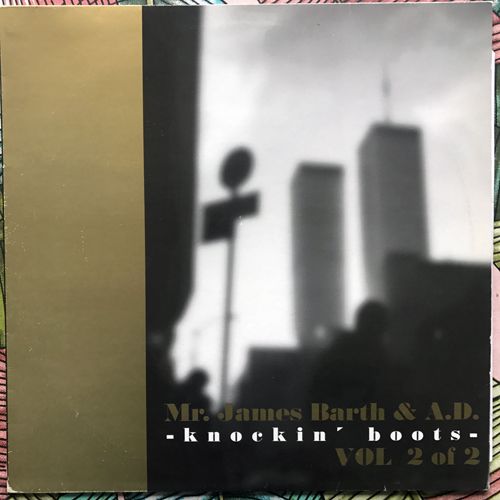 MR. JAMES BARTH & A.D. Knockin' Boots Vol 2 Of 2 (Svek - Sweden original) (VG+) 12"