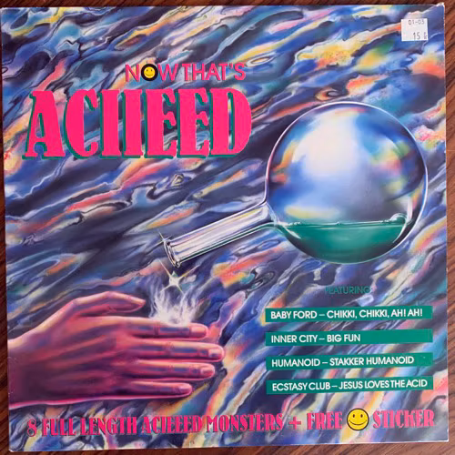 VARIOUS Now That's Aciieed (Flim Flam - Germany original) (VG+) LP