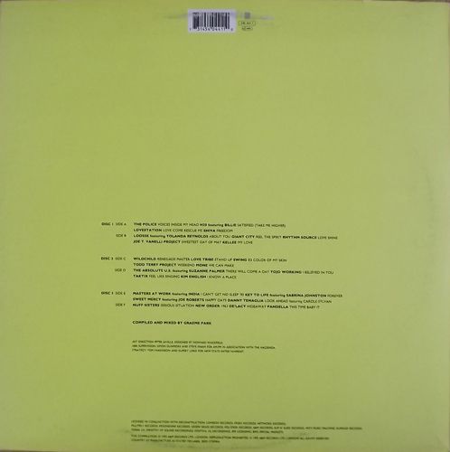 VARIOUS The Haçienda - Play By 01/96 (A&M - UK original) (VG+/EX) 3LP