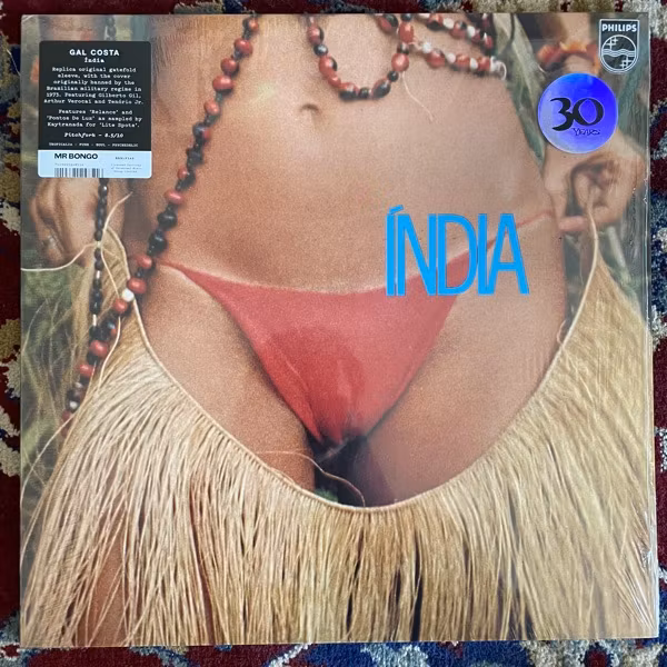GAL COSTA Índia (Mr Bongo - UK reissue) (NM) LP