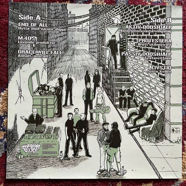 VARIOUS Halvfabrikat Fick Oss Att Göra Det 1999-2009 (Halvfabrikat - Sweden original) (EX) 7"