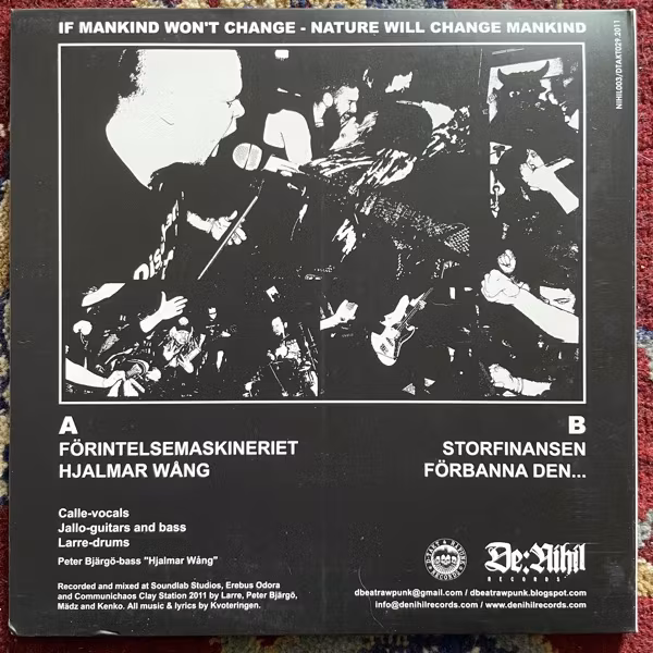 KVOTERINGEN Storfinansen (De:Nihil - Sweden original) (EX) 7"
