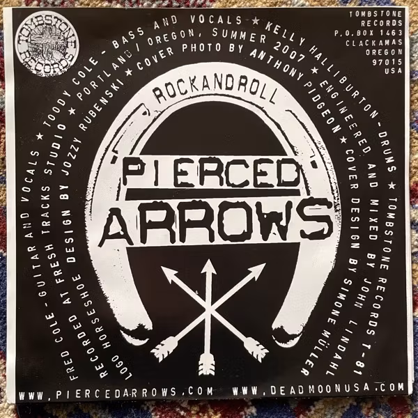 PIERCED ARROWS In My Brain / Caroline (Tombstone - USA original) (EX) 7"