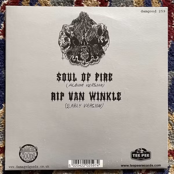 WITCH Soul Of Fire (Damaged Goods - UK original) (EX) 7"