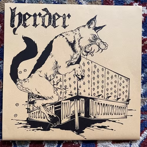 HERDER Doomed (Splatter vinyl) (Reflections - Holland original) (EX) 7"