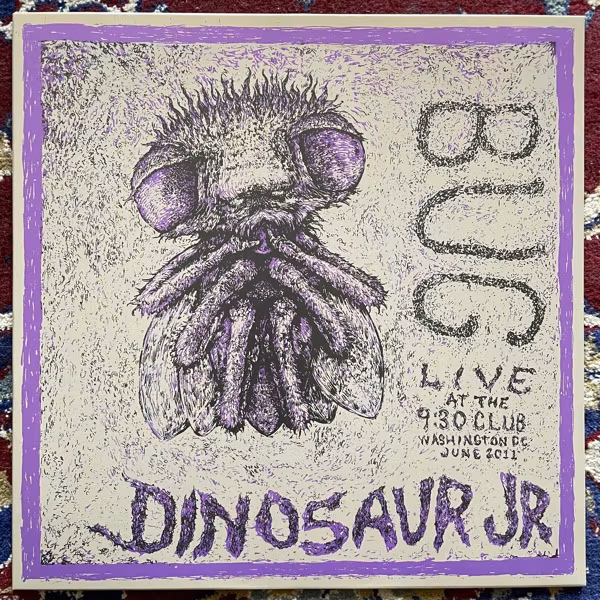 DINOSAUR JR Bug: Live At The 9:30 Club, Washington, DC, June 2011 (Splatter vinyl) (Outer Battery - USA repress) (VG+/NM) LP