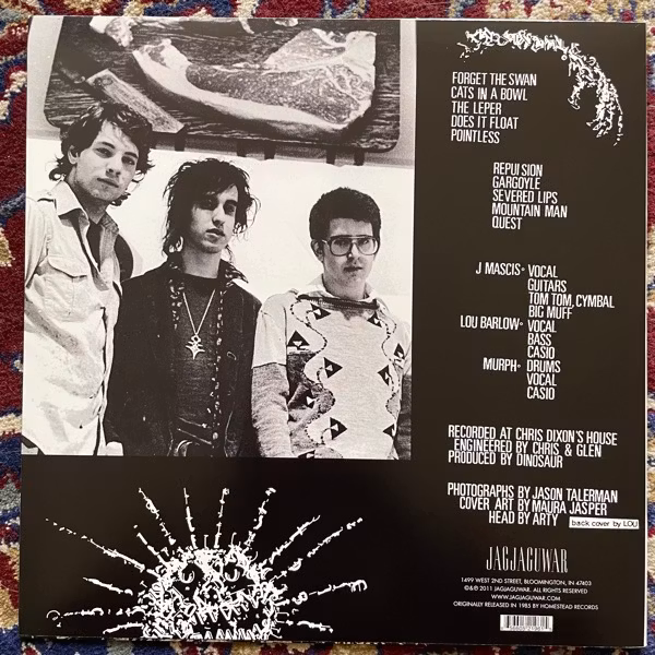 DINOSAUR JR Dinosaur (Jagjaguwar - USA 2011 reissue) (NM/EX) LP