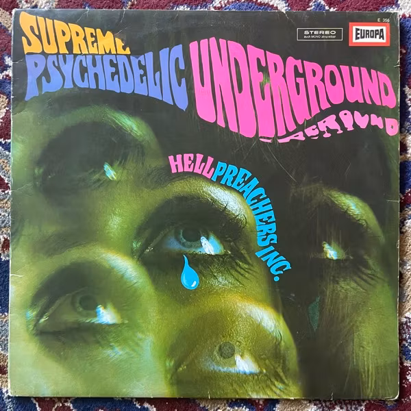 HELL PREACHERS INC. Supreme Psychedelic Underground (Europa - Germany original) (VG/VG-) LP