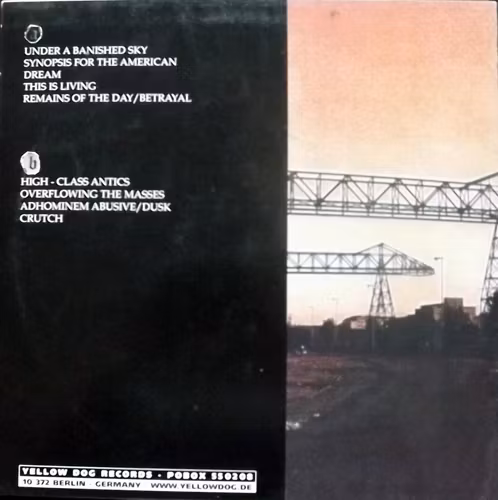 REMAINS OF THE DAY An Underlying Frequency (Yellow Dog - Germany original) (VG+) LP