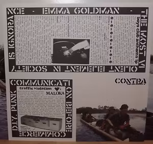 CONTRA Boys Club Anthems LP (Traffic Violation - USA original) (EX) LP