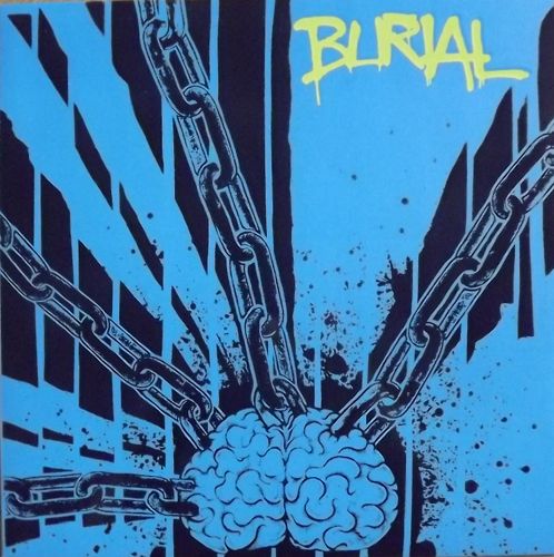 BURIAL Never Give Up... Never Give In (Hate - Europe original) (NM) LP
