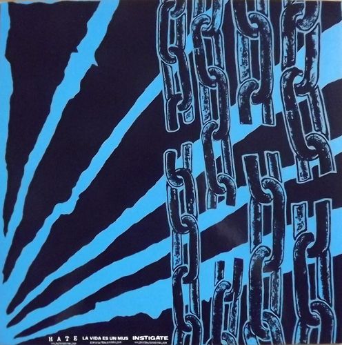 BURIAL Never Give Up... Never Give In (Hate - Europe original) (NM) LP