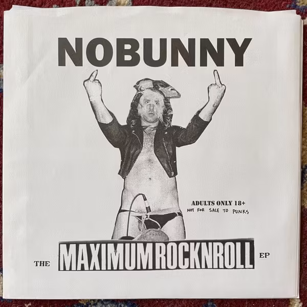 NOBUNNY The MaximumRockNRoll EP (Goner - USA original) (EX) 7"