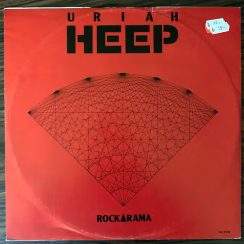 URIAH HEEP Rockarama (Portrait - UK original) (VG/VG+) 12"