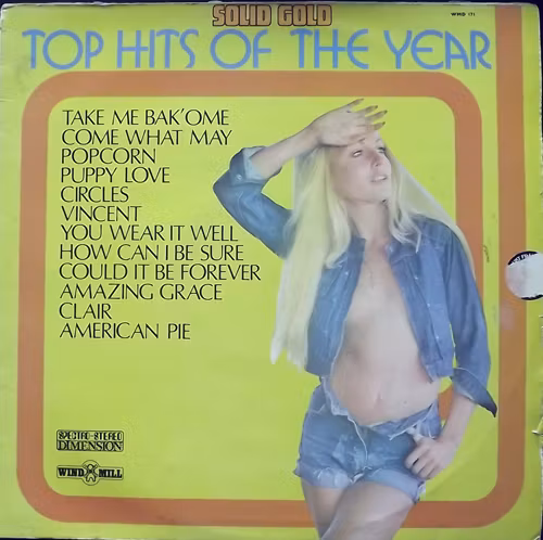 UNKNOWN ARTIST Top Hits Of The Year (Windmill - UK original) (G/VG+) LP