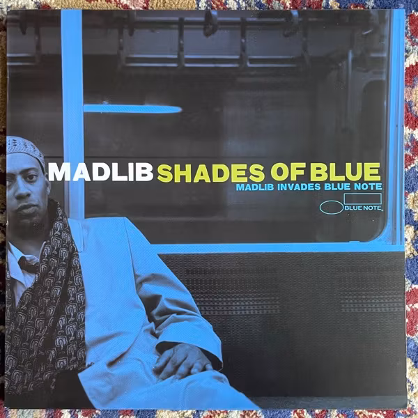 MADLIB Shades Of Blue (Madlib Invades Blue Note) (Stones Throw - 2008 reissue) (EX) 2LP
