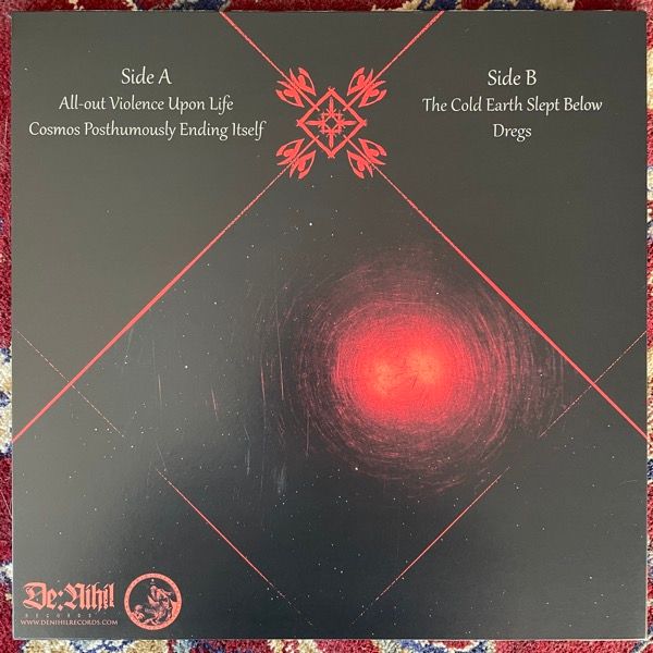 MERGER REMNANT Dregs (Purple vinyl) (De:Nihil - Europe original) (NM) 12" EP