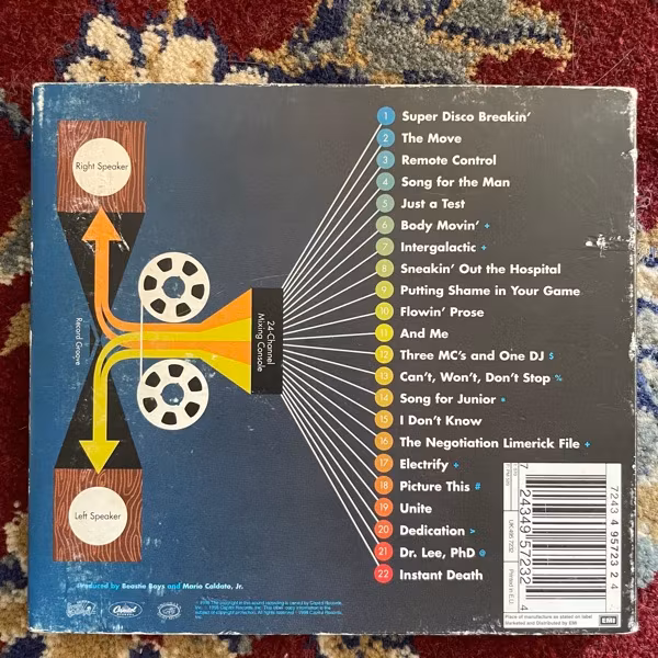 BEASTIE BOYS Hello Nasty (Capitol - Europe original) (VG) CD