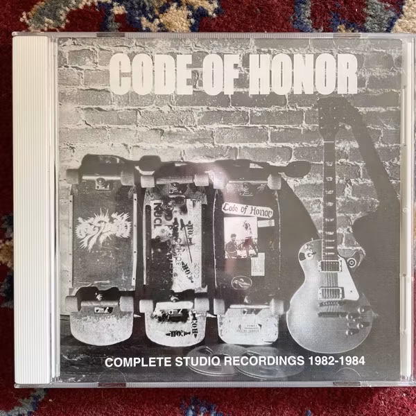 CODE OF HONOR Complete Studio Recordings 1982-1984 (Subterranean - USA original) (EX) CD