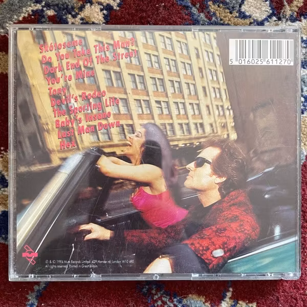 DIAMANDA GALÁS WITH JOHN PAUL JONES The Sporting Life (Mute - UK original) (VG+) CD