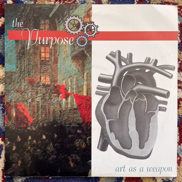 PURPOSE Art As A Weapon (Yellow vinyl) (Underestimated - USA original) (VG+/EX) 7"