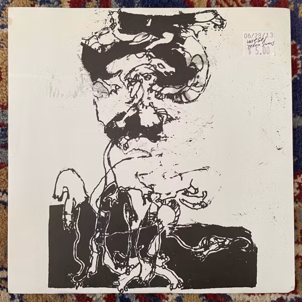 JOHN WIESE / DIE YELLOW SWANS Split (Collective Jyrk - USA original) (VG+/EX) 7"