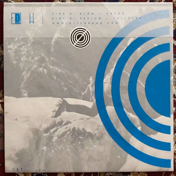 ØLTEN Ø L T E N (Blue vinyl) (Division - Switzerland original) (NM/EX) LP
