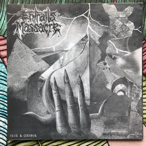 ENTRAILS MASSACRE / ACOUSTIC GRINDER Split (Regurgitated Semen - Germany original) (EX/NM) 7"