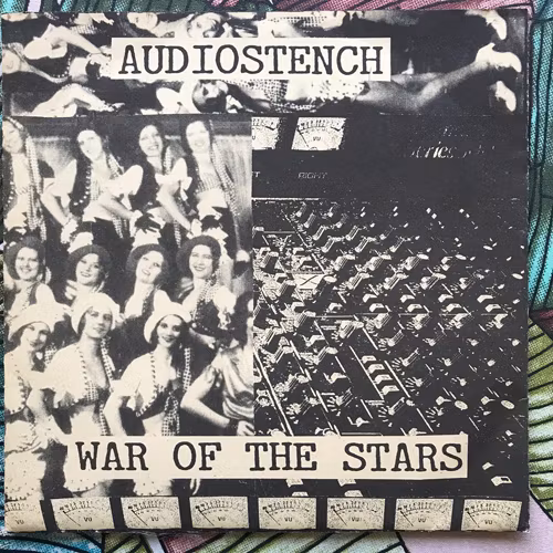SATANIC DEATH / AUDIOSTENCH Split (Fan - Holland original) (EX) 7"