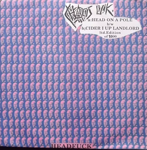 CHAOS U.K. Headfuck (Desperate Attempt - USA original) (EX) 7"