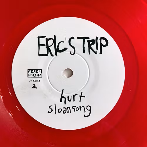 ERIC'S TRIP Songs About Chris (Red vinyl) (Sub Pop - Germany original) (EX) 7"