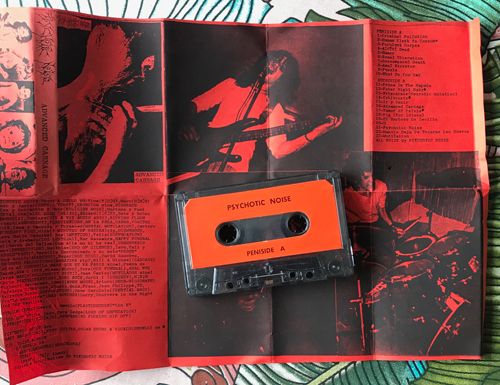 PSYCHOTIC NOISE Advanced Carnage (Self released - Spain original) (VG+) TAPE